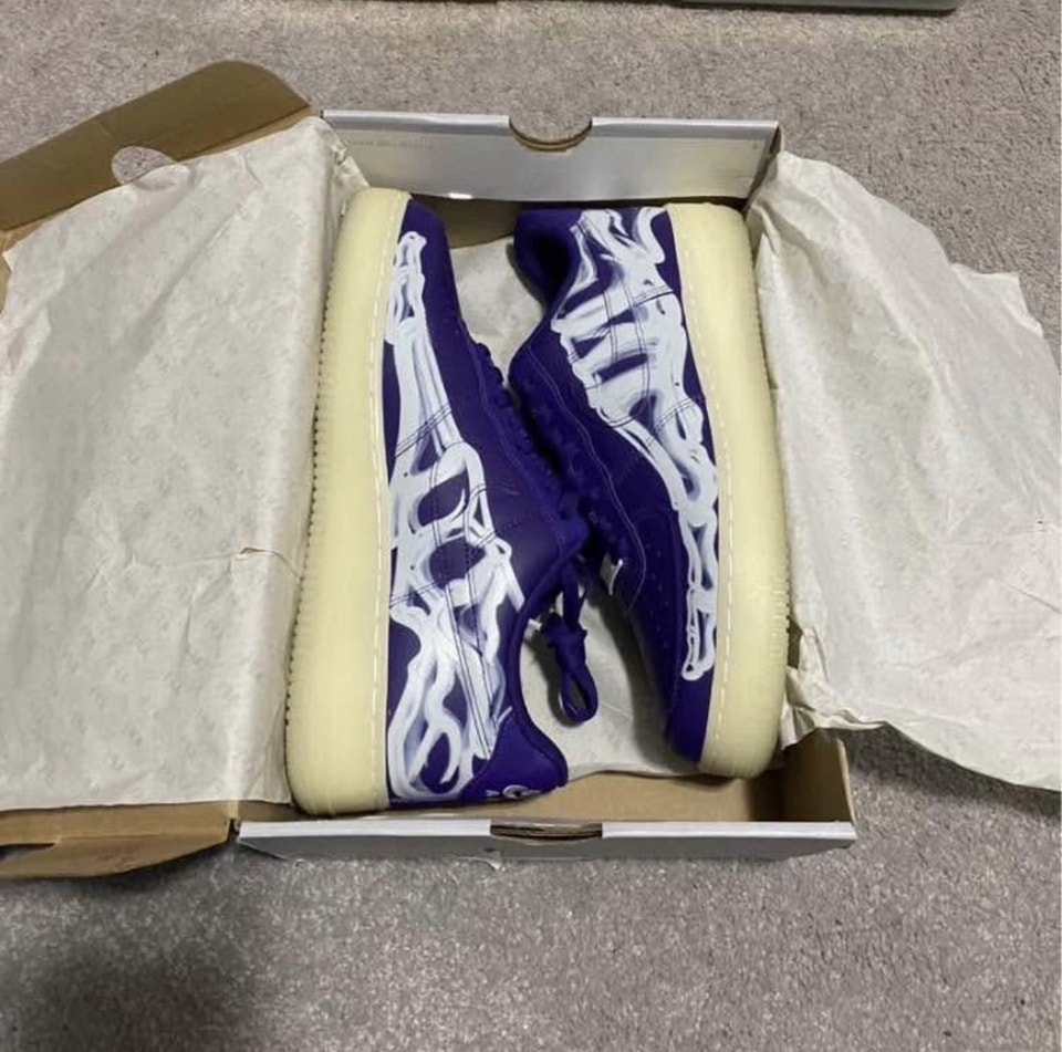 Nike, Nike Air Force Low and Sacai Blazer size 10.5