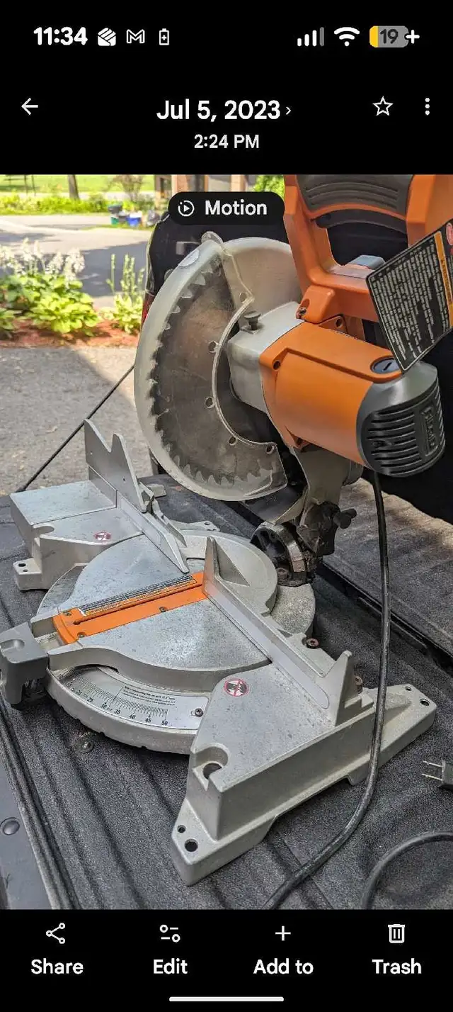 10" RIGID MITRE SAW in Power Tools in Ottawa - Image 4