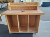 FREE - Commerical Portable Wooden Bin