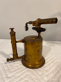 Antique Brass Blow Torch