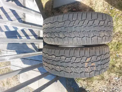 Two 205 55 r16 Hercules winter tires came off a 2016 hyundai elantra 7/32 no plugs or holes $120 OBO...