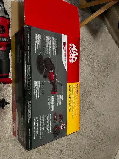 Cordless automotive paint rotary polisher kit, View more