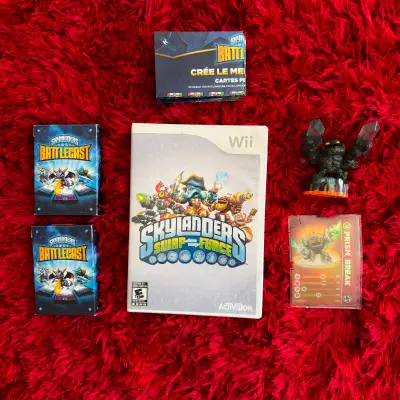 Skylanders Swap Force bundle for Nintendo Wii, sold all together. Includes: - Skylanders Swap Force...