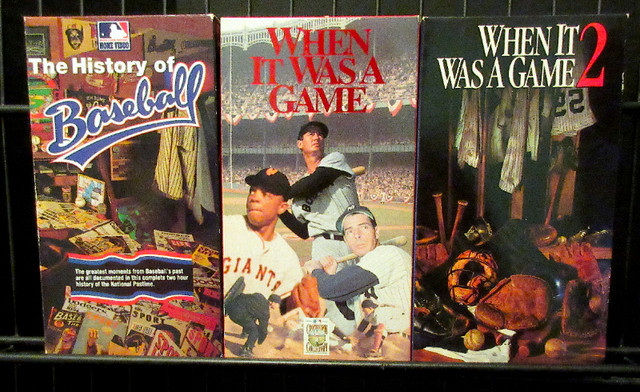 The History of Baseball & When It Was A Game 1 & 2 (VHSx3) NICE in CDs, DVDs & Blu-ray in Stratford