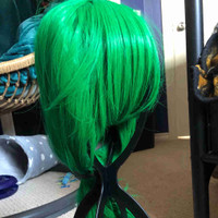 Green wig 