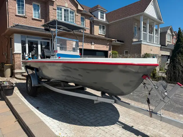 For Sale: 2023 NJZ 19ft Fiberglass Fishing Boat – turn-key! in Powerboats & Motorboats in Markham / York Region - Image 3