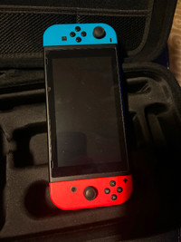 Nintendo switch console and accessories