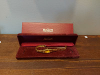 14K Gold Ladies Greek Key Watch by The Museum Company