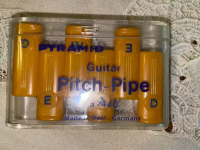 Vintage Pyramid  Pitch Pipe Tuner A-440 - Made in Germany, View more