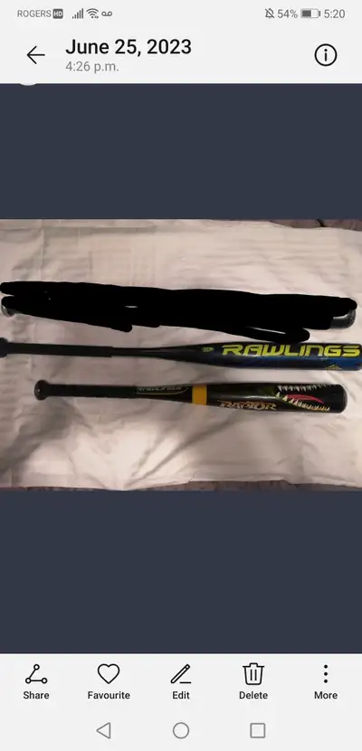 YOUTH BASEBALL & T-BALL BATS SEE DESCRIPTION BELOW, View more