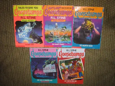 GOOSEBUMPS R.L. STINE PAPERBACK BOOK LOT, View more