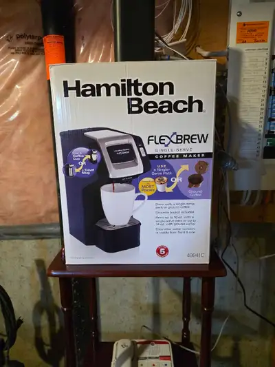 Hamilton Beach FlexBrew Single-Serve Coffee Maker - NEW, View more