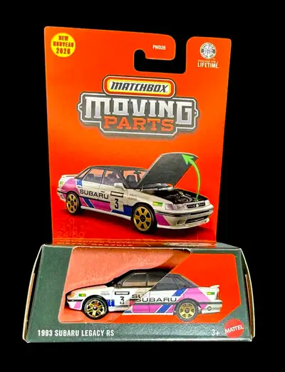MATCHBOX MOVING PARTS.   1993 Subaru  legacy RS, View more