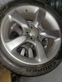 17 inch Rims and Tires Used