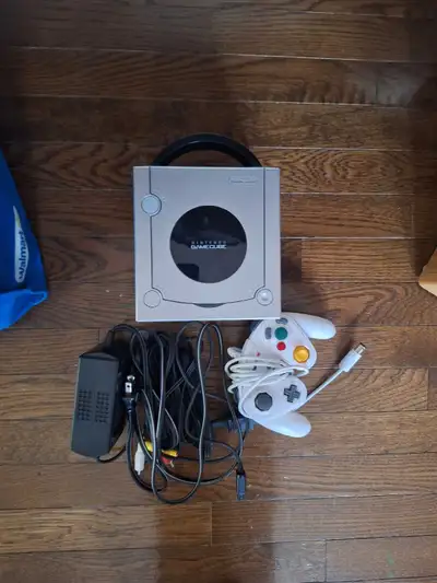 Selling a Nintendo GameCube with all cables and 1 controller. Asking $150.