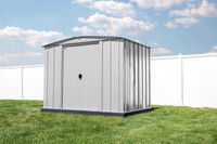 Rust Resistant Galvanized Metal Shed 8ft x 11ft