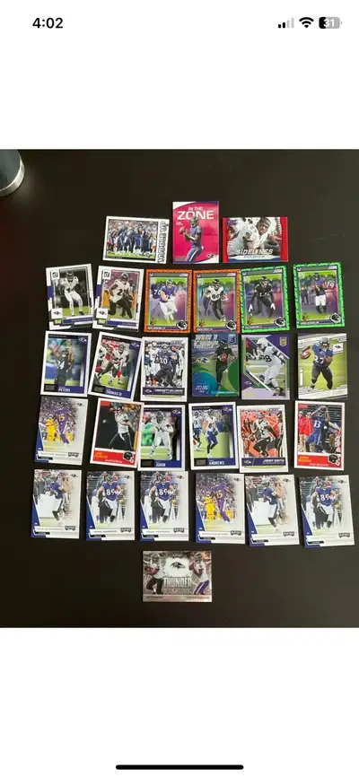 football cards LOT ravens / chiefs , View more