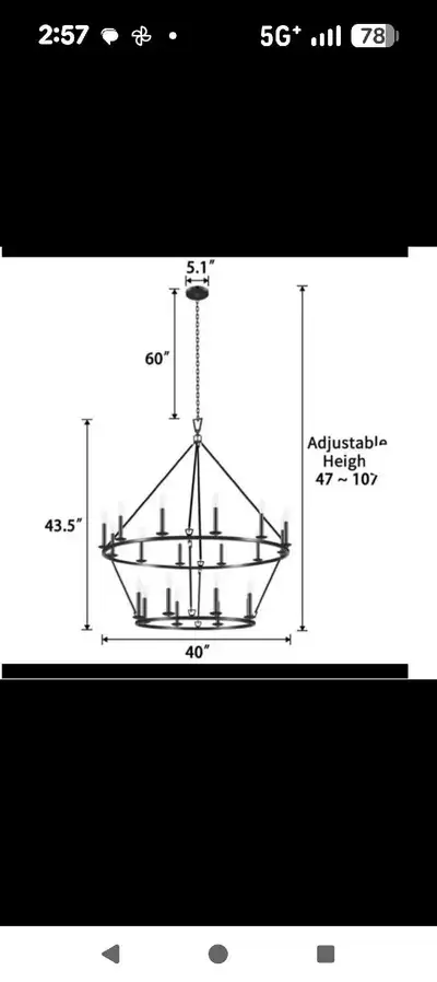 Chandelier, View more