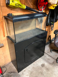 95 litre fish tank with storage stand