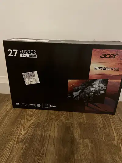 Acer ED270R Monitor, View more