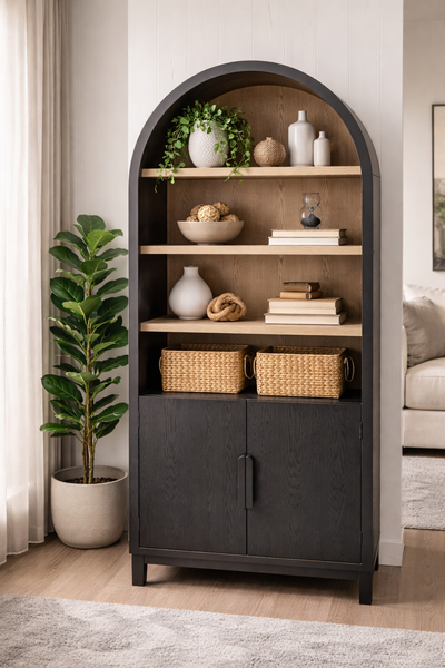 Monument Arched Cabinet — Structured Elegance for Distinguished, View more
