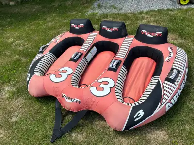 3 person airhead viper good shape holds air