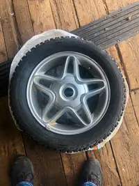 205/55R16 Firestone Winterforce Studded Tires and Rims