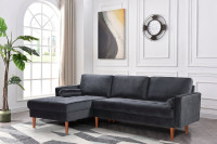 Must Go Asap-Brand New Velvet 3 Seater Sofa is for Sale