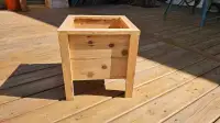 Cedar planter boxes