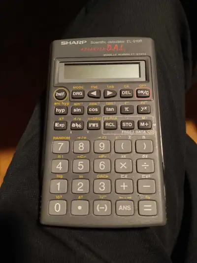 Sharp scientific calculator EL-510R, View more