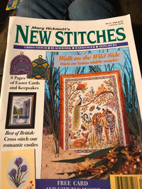 Vintage Craft book- Mary Hickmott’s New Stitches -Manotick