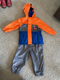 Toddler wind/rain jacket and pants