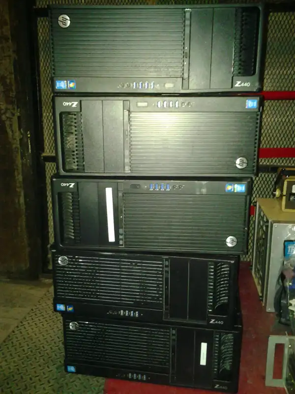 hp z440 ddr4 3.6 ghz pro xeon workstations esxi virtualization A in Desktop Computers in City of Montréal - Image 2