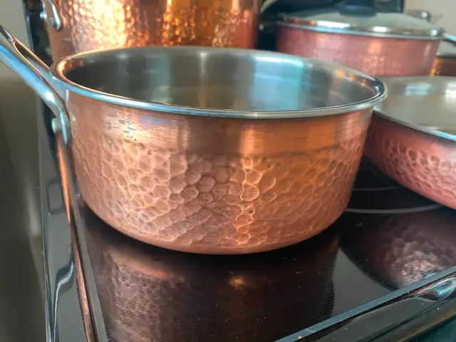 Beautiful Lagostina 11 piece Copper Cookware63234962853121123