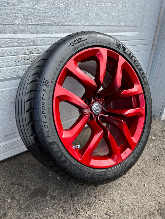 OEM nissan 370z wheels + tires!  in Tires & Rims in Pembroke - Image 4