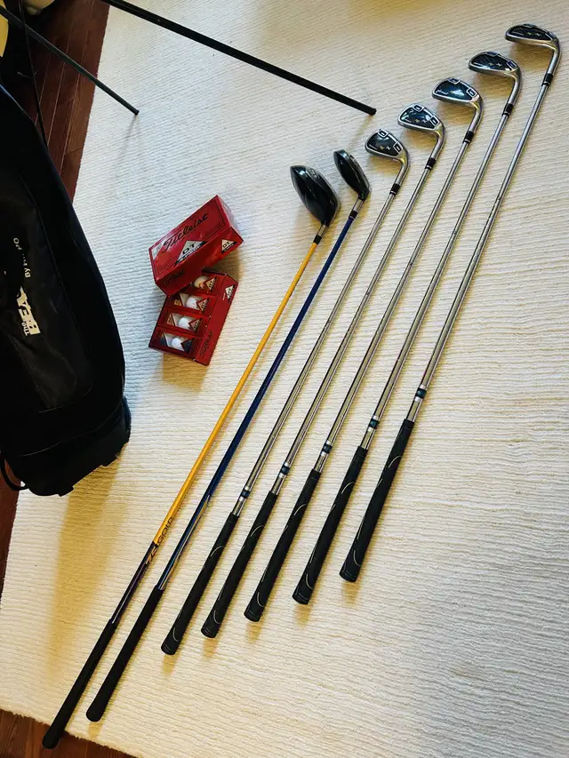 Nickent 3DX RC/TaylorMade R580 Golf Club Set (Right Hand, Adult) in Golf in Mississauga / Peel Region - Image 2