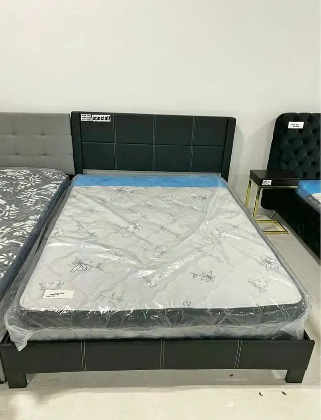 Lit simple|Lit double|Lit queen|Lit king in Beds & Mattresses in Laval / North Shore - Image 5