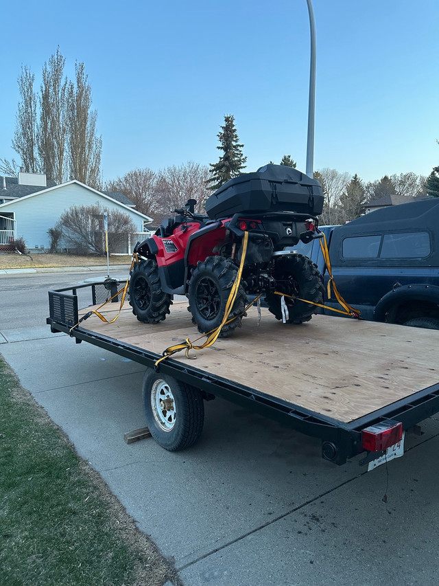 flat deck trailer  in Cargo & Utility Trailers in St. Albert - Image 3