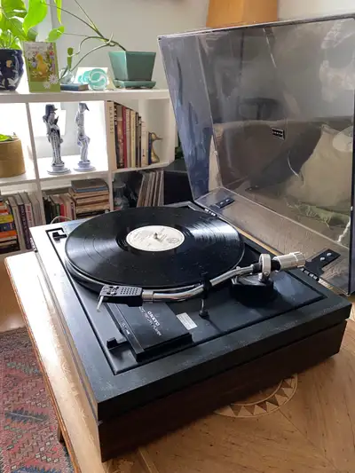 ONKYO 1970 Y-100 Vintage Turntable Auto return Player type APS-5712A Exchangeable Stylus DN-8ST(diam...