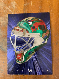 2001-02 Be A Player Between The Pipes Mask Manny Fernandez card