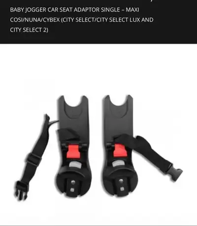 Maxi cosi Car seat adapter for City Select stroller, View more