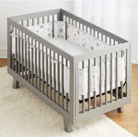 Breathable baby mesh crib liner/tour de lit bébés 