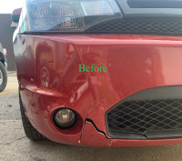 Auto body bumper repair 