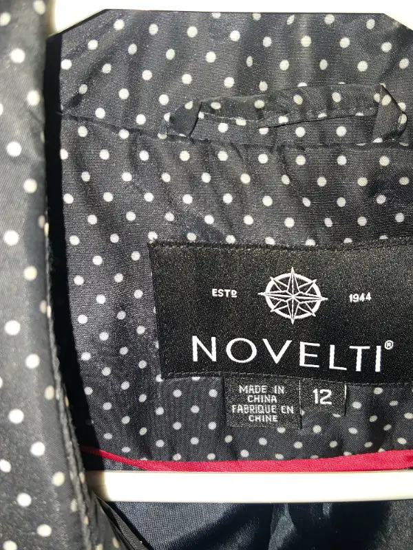 Jacket - Navy Pokadot in Women's - Tops & Outerwear in City of Toronto - Image 2