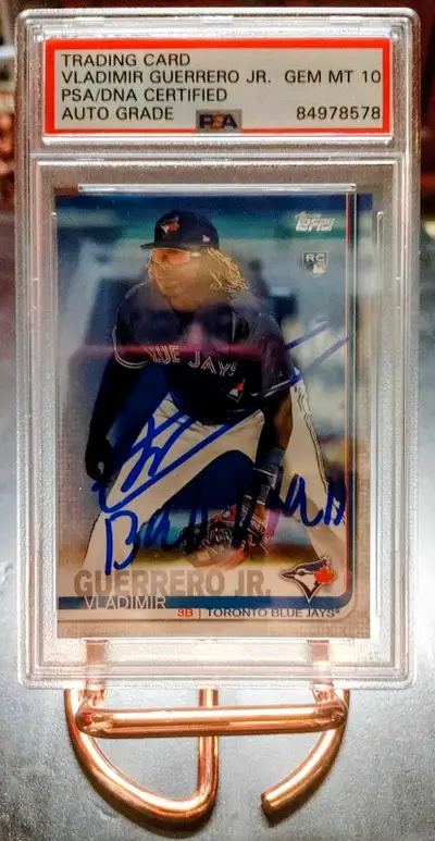 Vladimir Guerrero Jr. 1/1 Signed "BadVald" RC..PSA/DNA..TRADES?!, View more