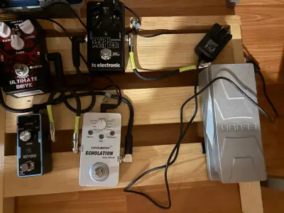 Guitar Pedals with Board, View more