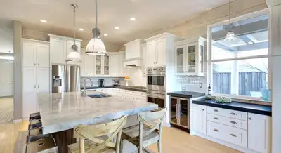 Solid Maple Cabinets 50% OFF+Granite/Quartz Countertops, View more