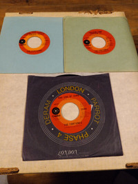 Vinyl Records 45 RPM The Fortunes various Lot of 3-7 Inch