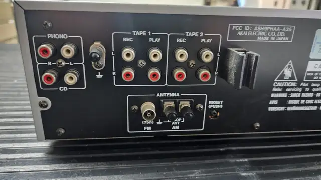 Akai AA-A35Computer Controlled Stereo Receiver as is64959980233475127