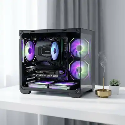 Custom Gaming Desktop ~ Ryzen 7 5700X ~ RTX 5060 ~ 32GB RAM, View more